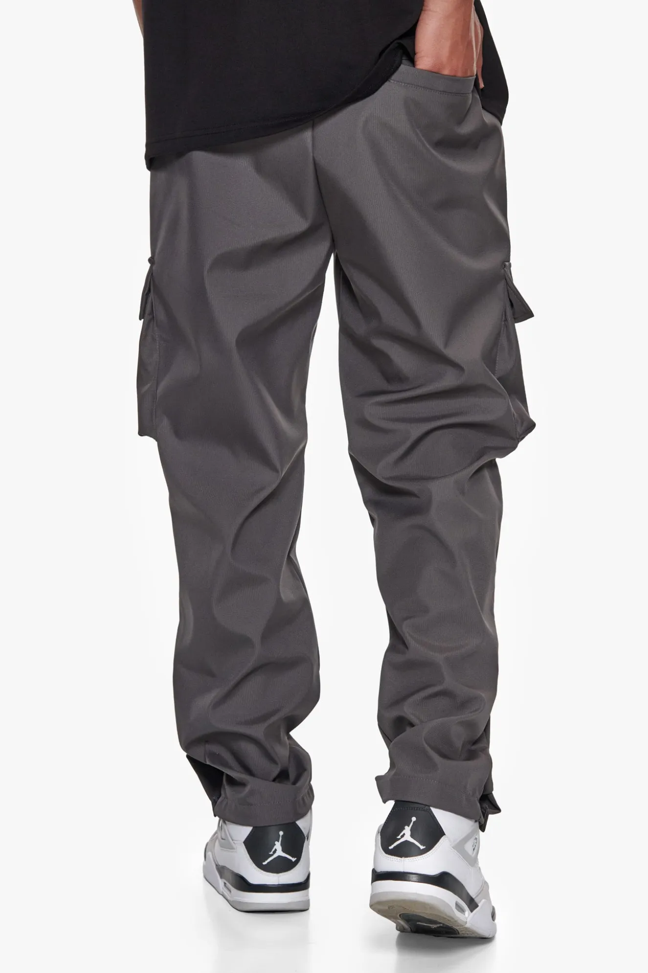 BIG CARGO TRACK PANTS ANTHRAZIT