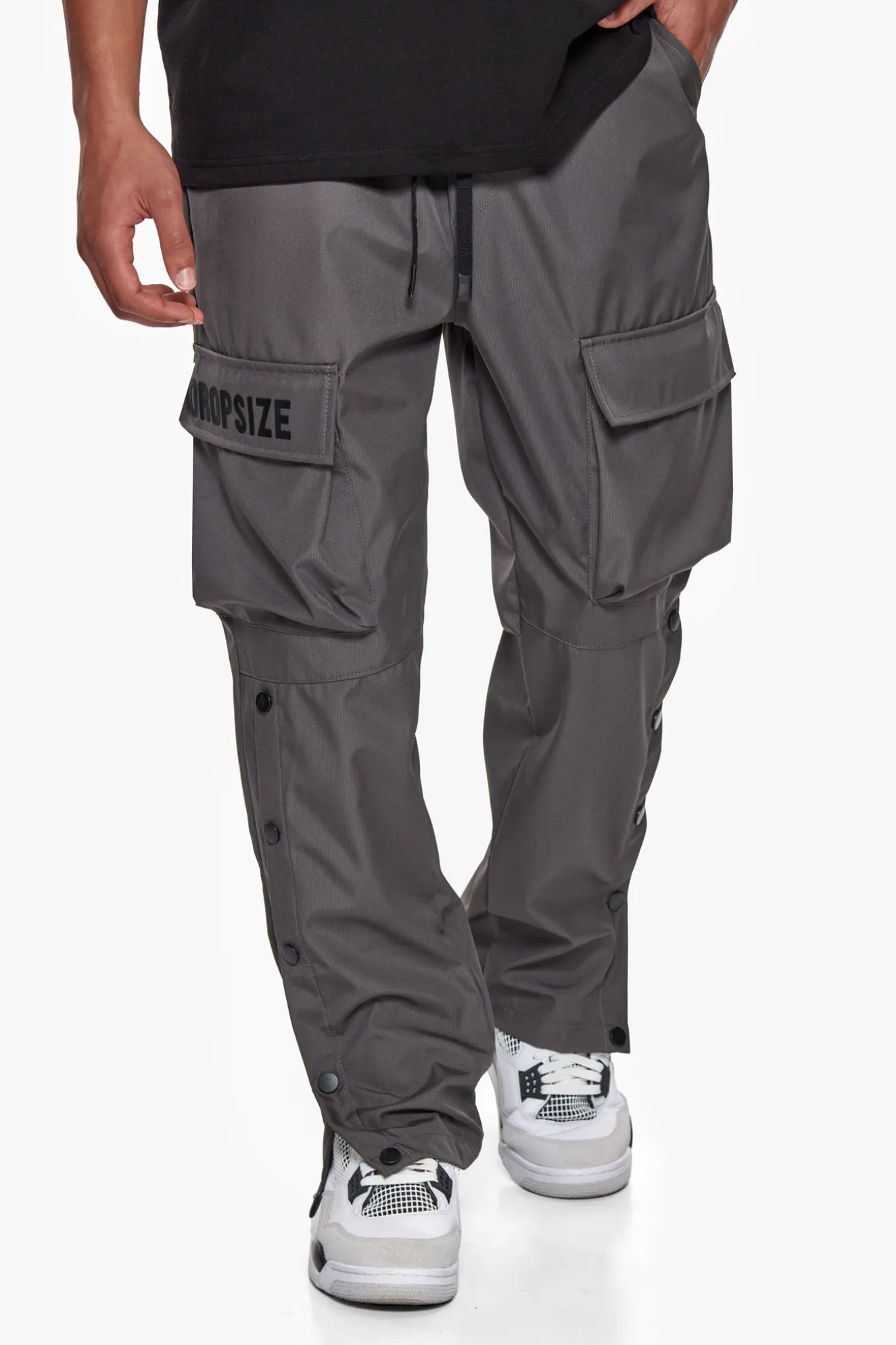 BIG CARGO TRACK PANTS ANTHRAZIT
