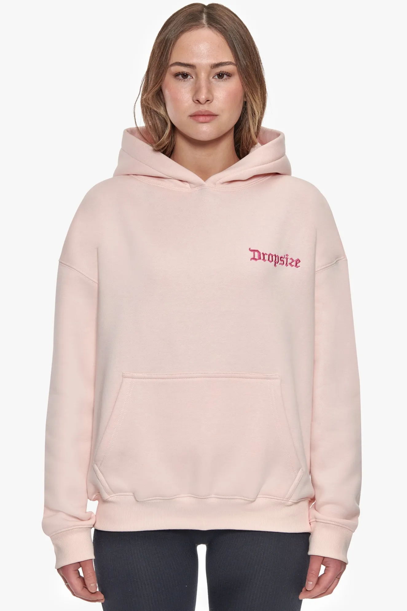 BROKEN DREAMS CIRCLE HOODIE PINK