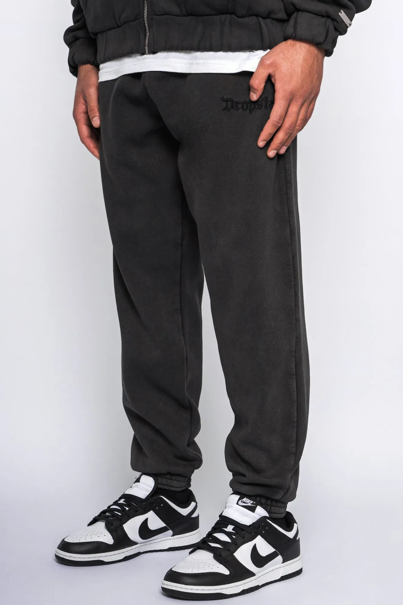 EMBO V2 JOGGER ACID WASHED BLACK