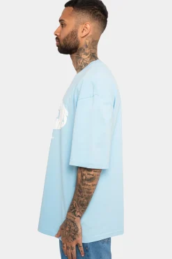 HEAVY BROKEN DREAMS T-SHIRT BABY BLUE