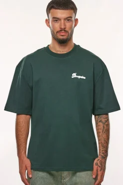 HEAVY DREAM WITHOUT FEAR T-SHIRT PINENEEDLE