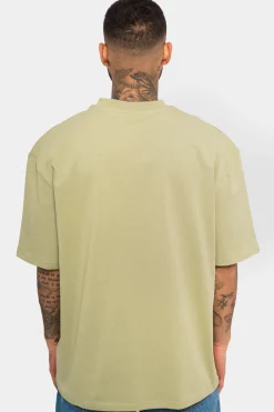 HEAVY HD FRONT LOGO T-SHIRT PISTACHIO