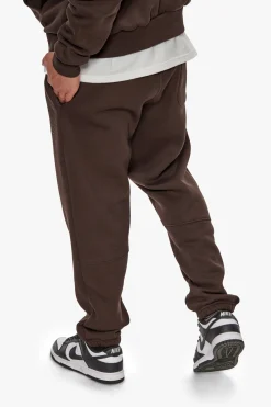 HEAVY HD PRINT JOGGER CHOCOLATE BROWN