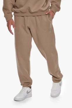 HEAVY HD PRINT JOGGER SILVER MINK