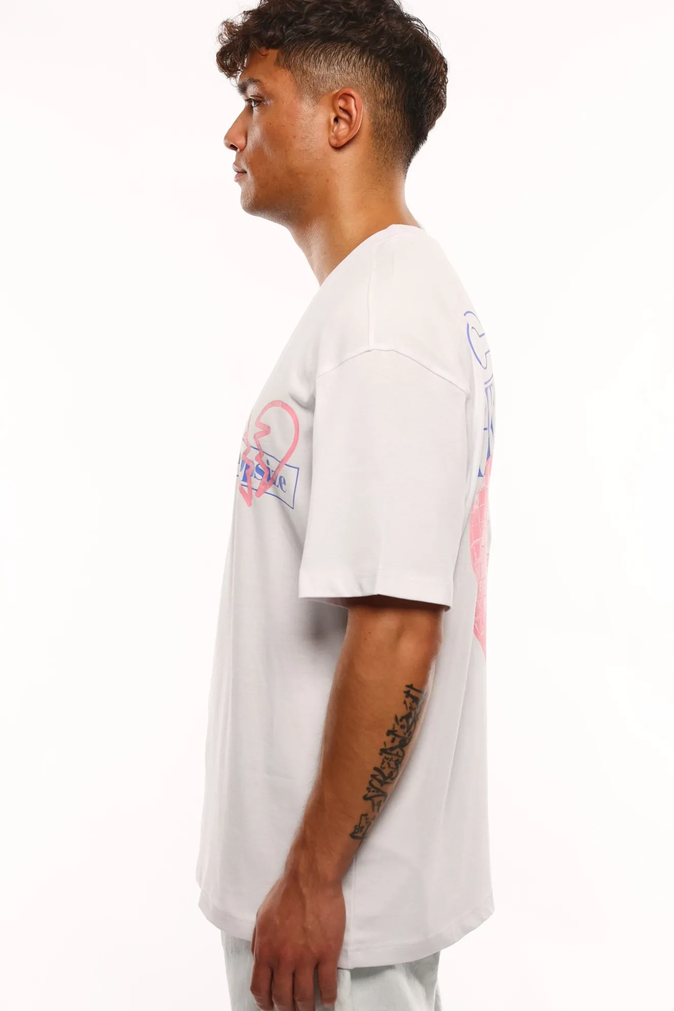 HEAVY HEARTBREAK T-SHIRT WHITE