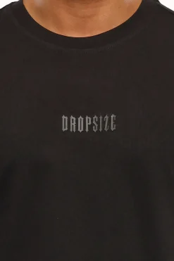 HEAVY LOGO T-SHIRT BLACK