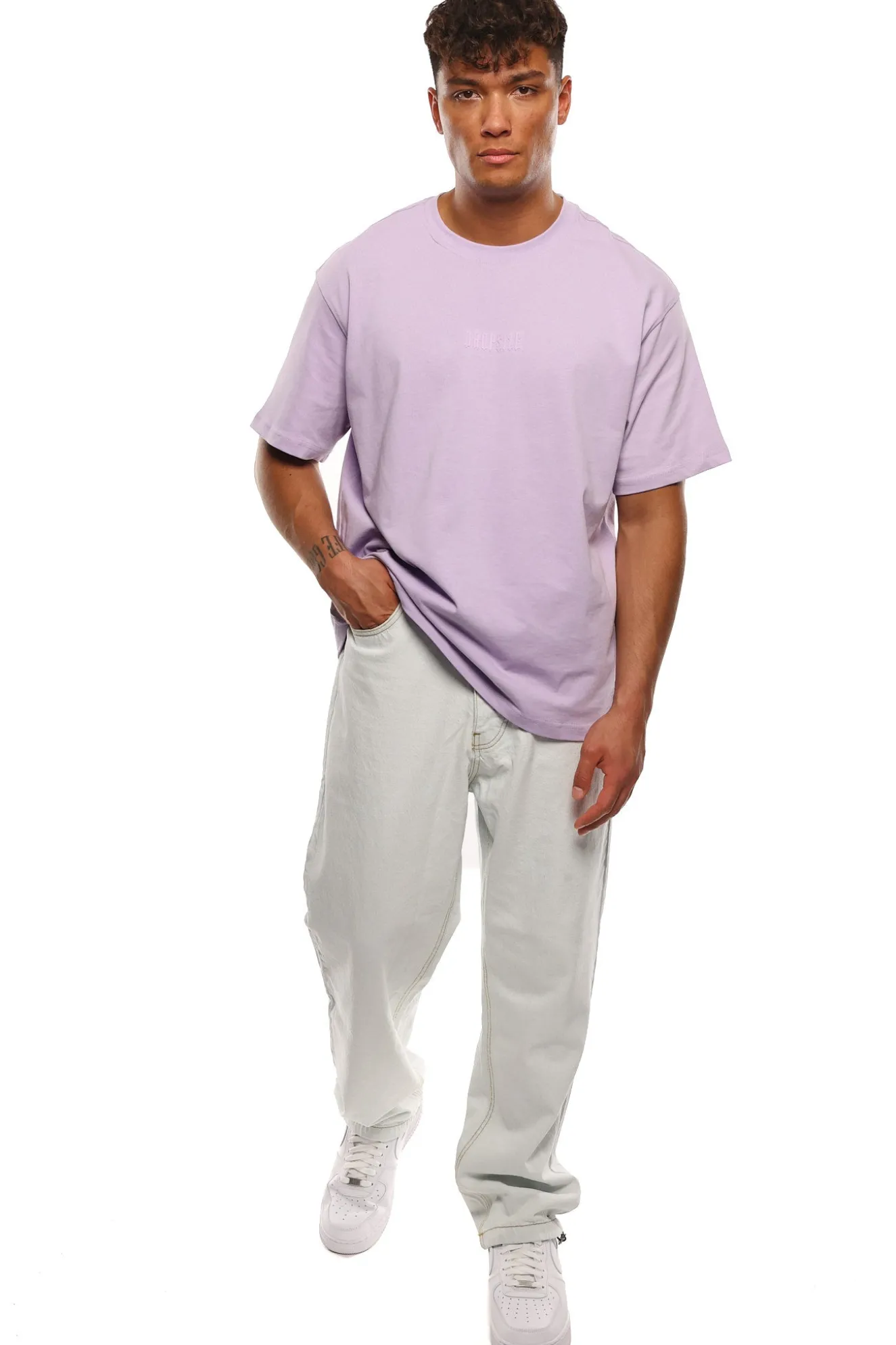 HEAVY LOGO T-SHIRT PURPLE