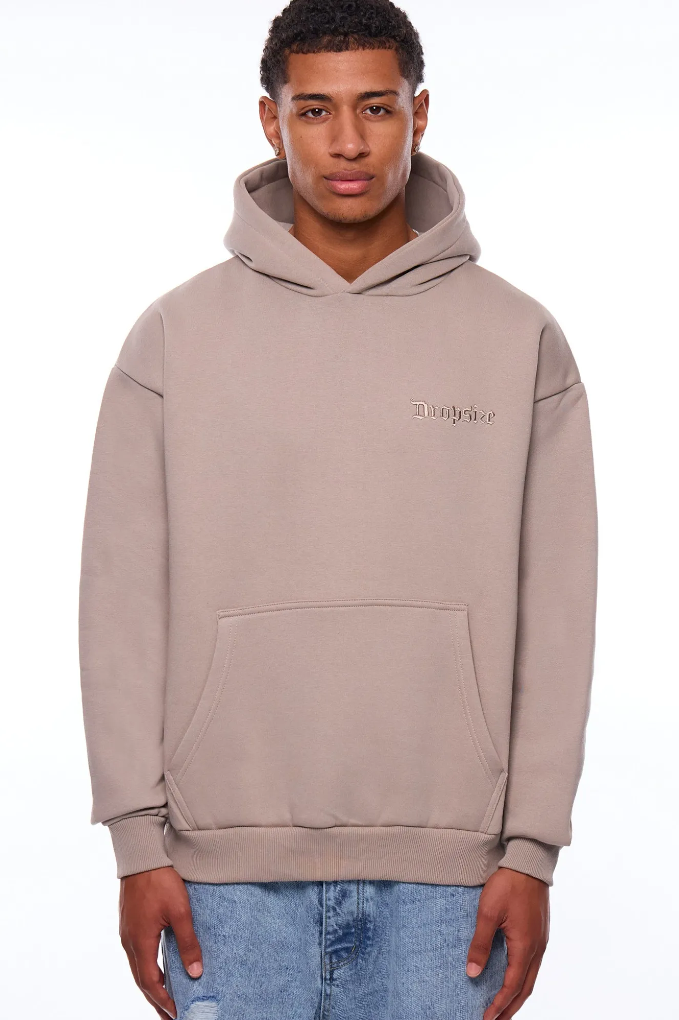 HEAVY LOOSE FIT HOODIE SIMPLY TAUPE