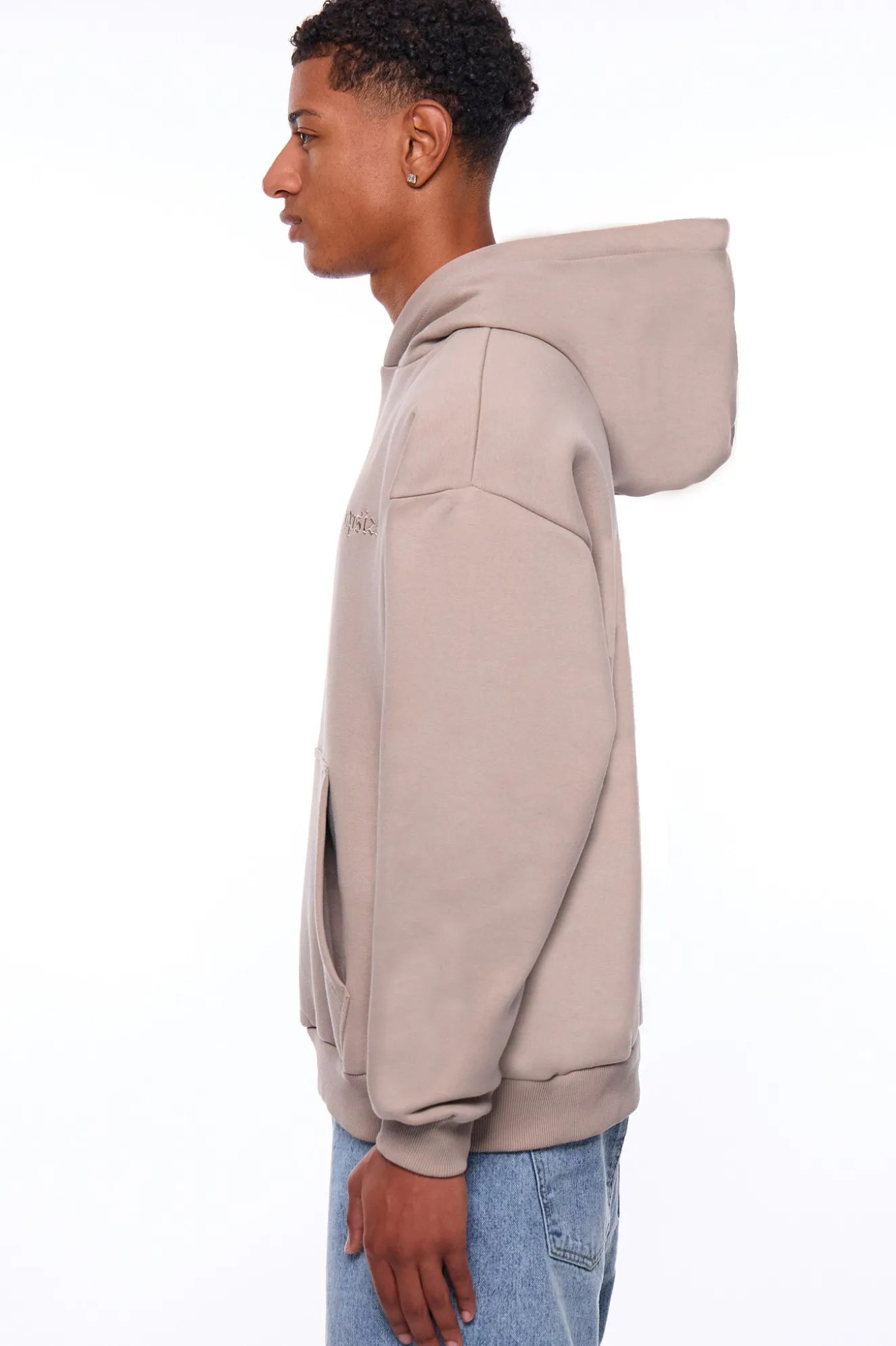 HEAVY LOOSE FIT HOODIE SIMPLY TAUPE