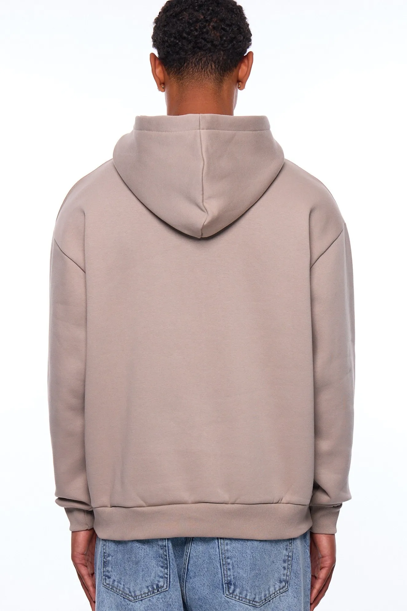 HEAVY LOOSE FIT HOODIE SIMPLY TAUPE