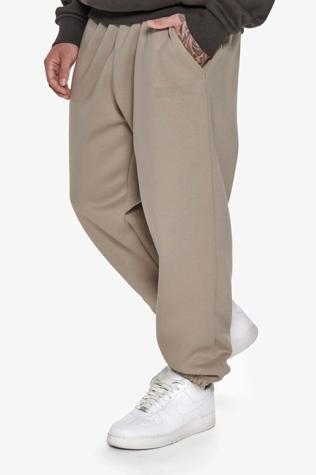 HEAVY LOOSE FIT JOGGER SIMPLY TAUPE