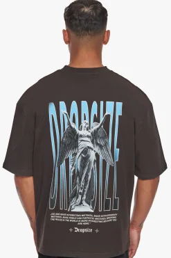 HEAVY MISTAKES T-SHIRT WASHED BLACK