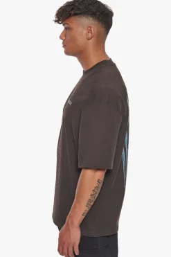 HEAVY MISTAKES T-SHIRT WASHED BLACK