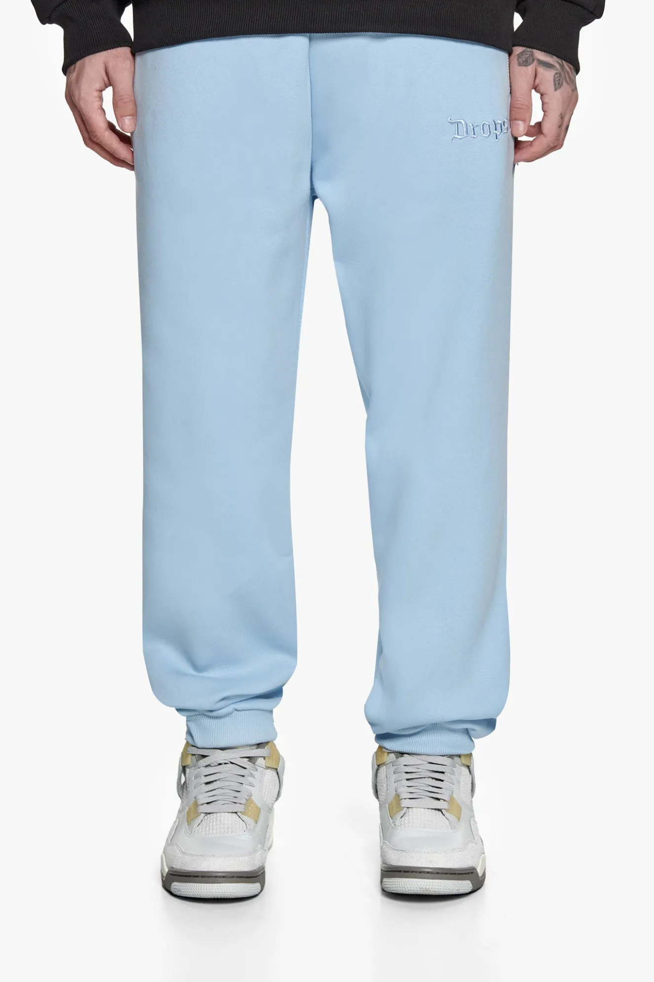 HEAVY NEXT GEN LOGO PRINT JOGGER BABY BLUE