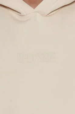 HEAVY OVERSIZE CENTER HD HOODIE COCONUT MILK