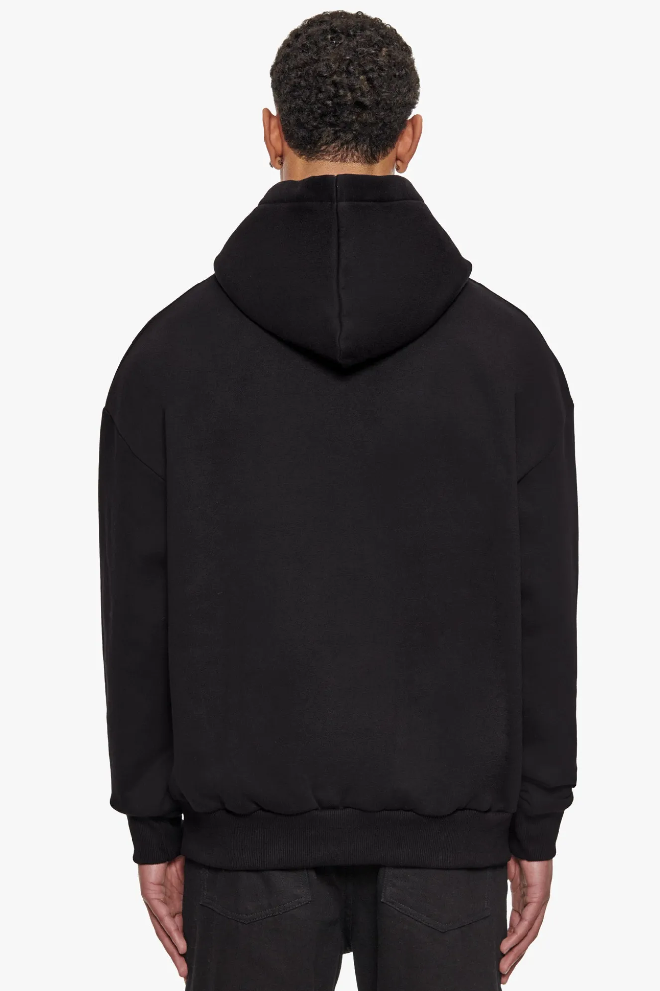 HEAVY OVERSIZE DESIGNED IN BERLIN HOODIE BLACK