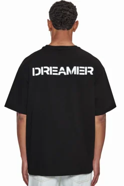 HEAVY OVERSIZE DREAMER T-SHIRT BLACK