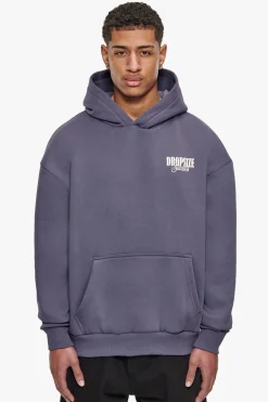 HEAVY OVERSIZE DROPSIZE STUDIOS HOODIE GRANITE