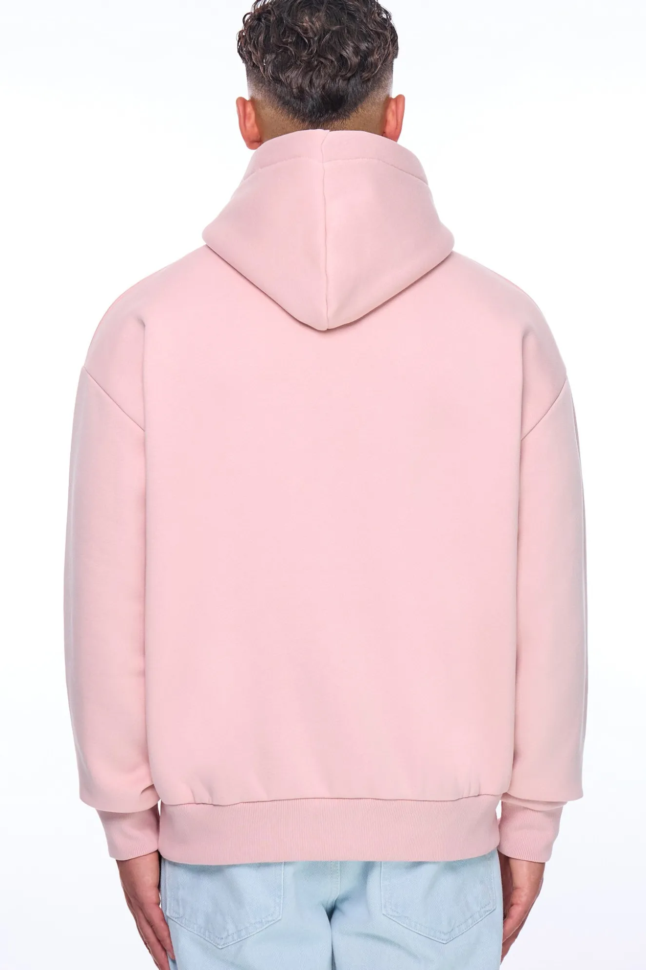 HEAVY OVERSIZE EMBO HOODIE LOTUS