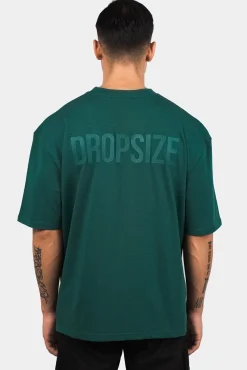 HEAVY OVERSIZE HD PRINT T-SHIRT GREEN