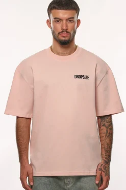HEAVY OVERSIZE HD PRINT T-SHIRT LOTUS