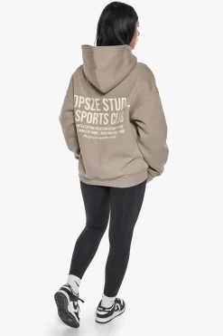 HEAVY OVERSIZE LADIES SPORTSCLUB HOODIE BEIGE
