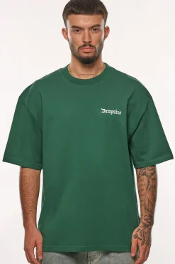 HEAVY OVERSIZE LOGO CIRCLE T-SHIRT