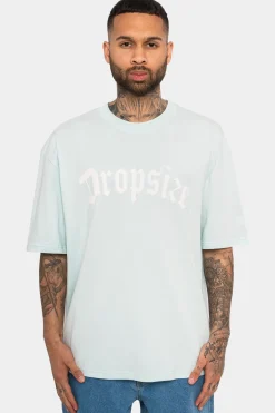 HEAVY OVERSIZE LOGO T-SHIRT SALT AIR
