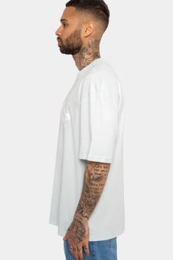 HEAVY OVERSIZE LOGO T-SHIRT SALT AIR