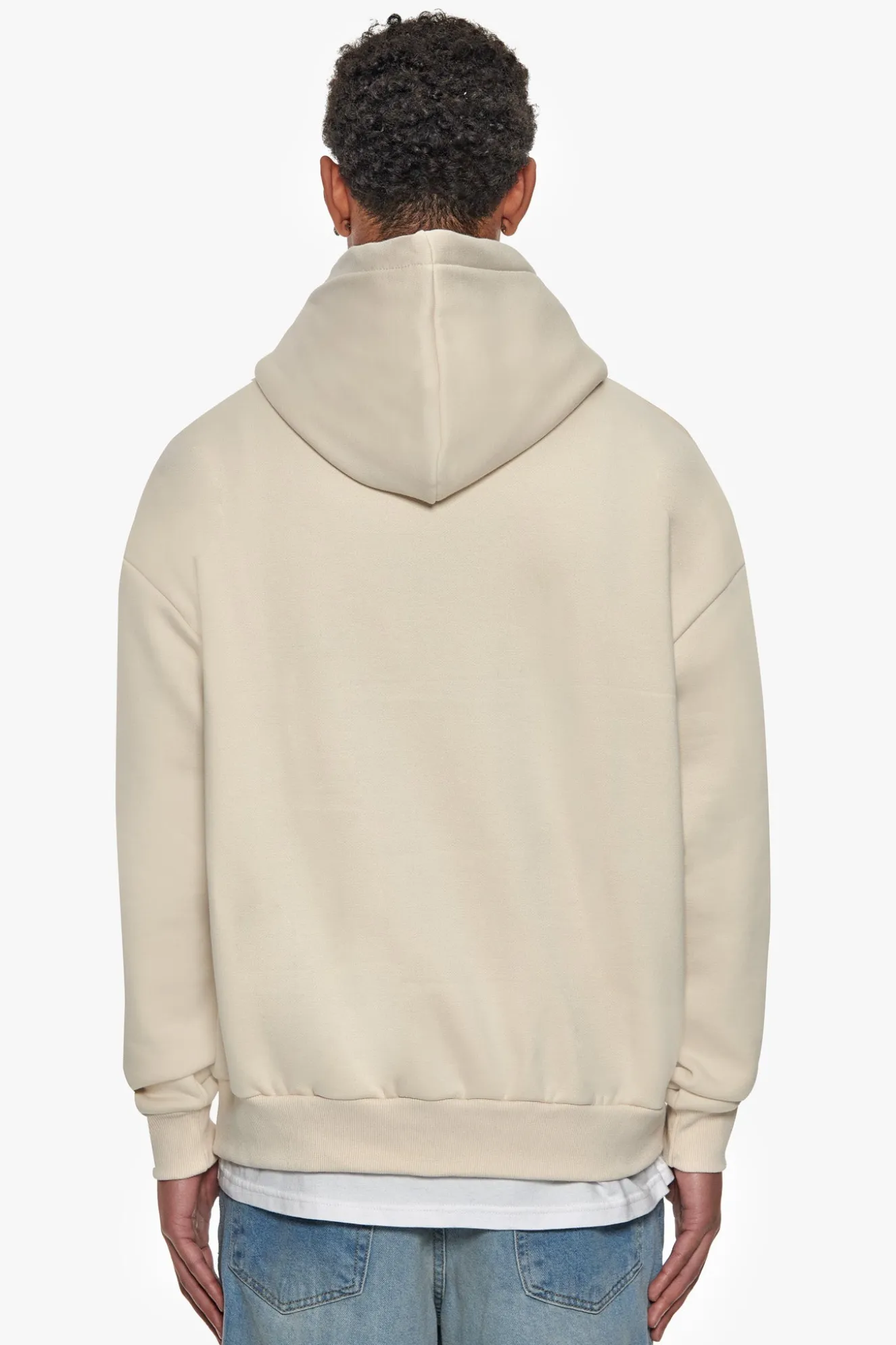 HEAVY OVERSIZE LOST SOULS HOODIE COCONUT MILK