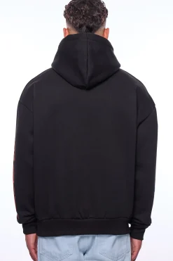 HEAVY OVERSIZE LOUD ELITE HOODIE BLACK