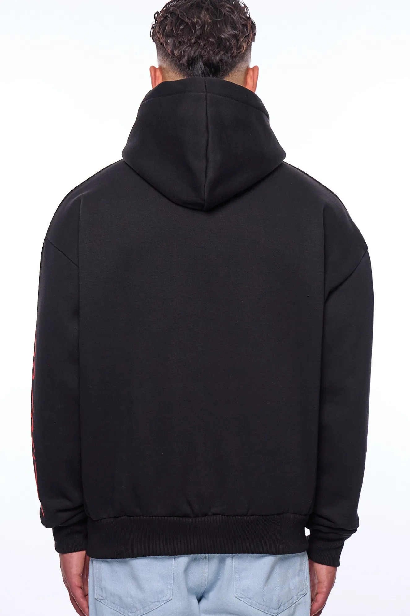 HEAVY OVERSIZE LOUD ELITE HOODIE BLACK