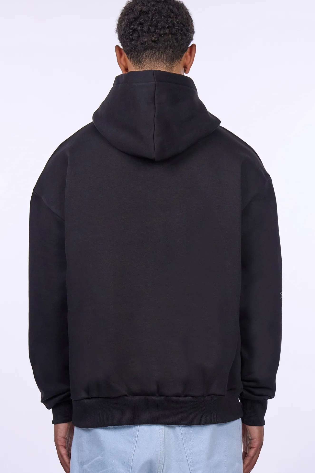 HEAVY OVERSIZE LOUD PARADISE HOODIE BLACK