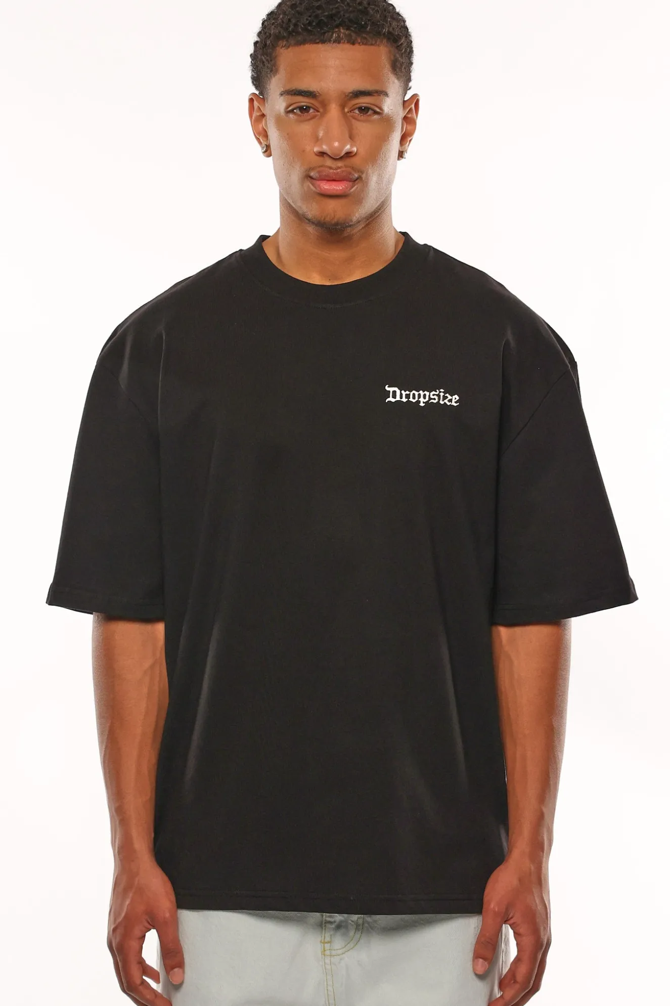 HEAVY OVERSIZE MEMBERS ONLY T-SHIRT BLACK