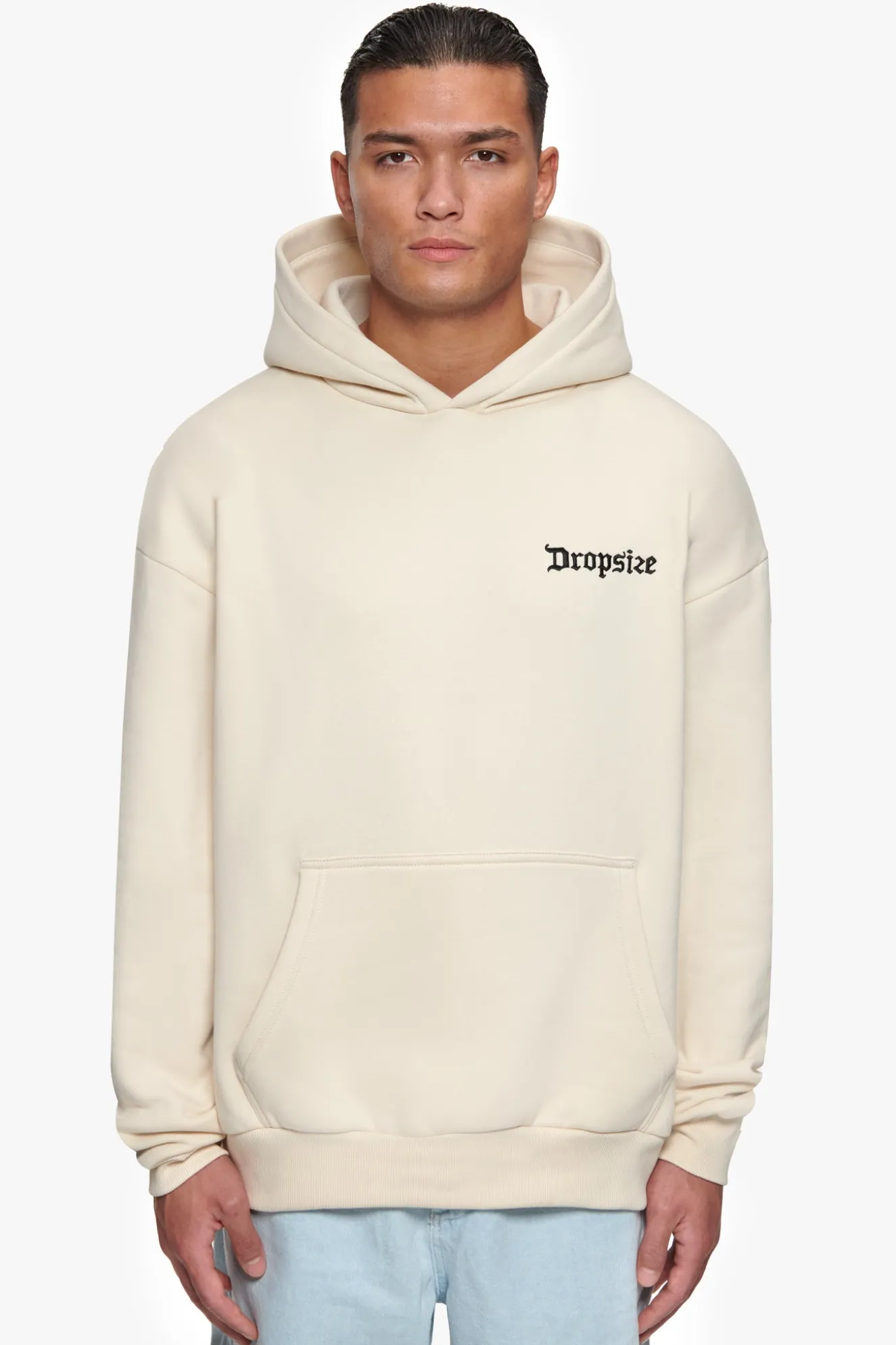 HEAVY OVERSIZE NUMBER HOODIE COCONUT MILK