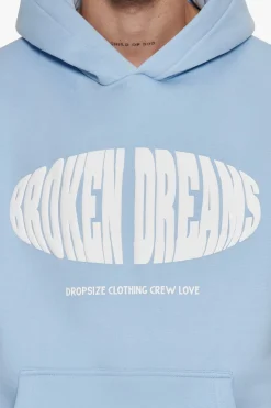 HEAVY OVERSIZE OVAL BROKEN DREAMS HOODIE