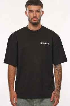 HEAVY OVERSIZE PATIENCE T-SHIRT BLACK