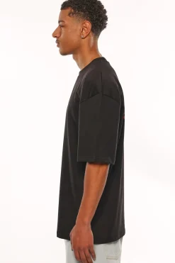 HEAVY OVERSIZE PEACE OF MIND T-SHIRT BLACK