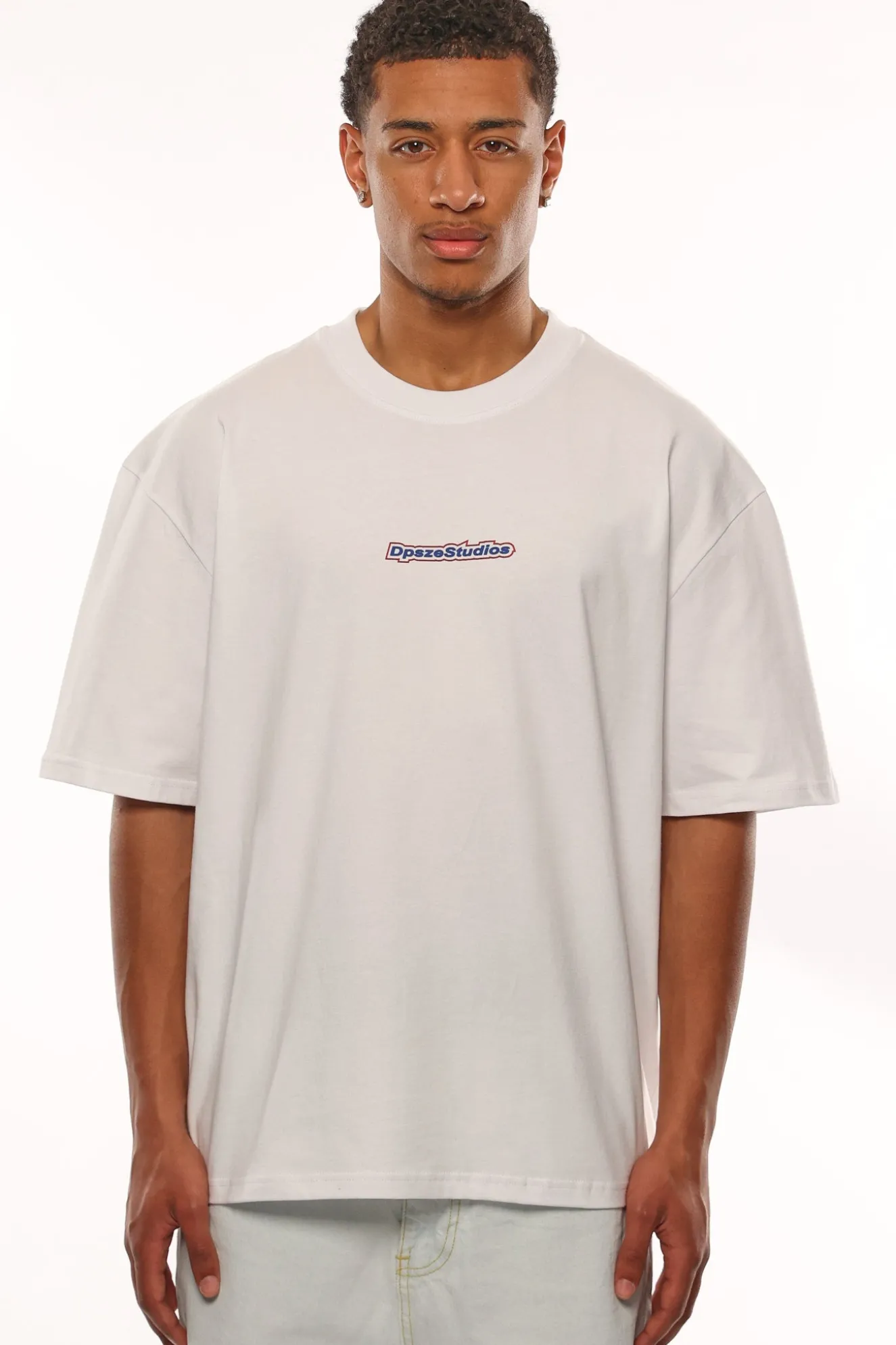 HEAVY OVERSIZE PEACE OF MIND T-SHIRT WHITE