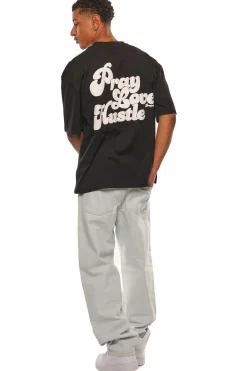 HEAVY OVERSIZE PLH T-SHIRT BLACK