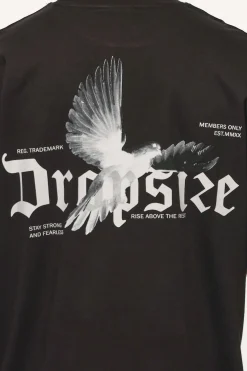 HEAVY OVERSIZE RISE ABOVE THE REST T-SHIRT BLACK