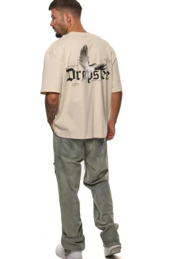 HEAVY OVERSIZE RISE ABOVE THE REST T-SHIRT COCONUT MILK