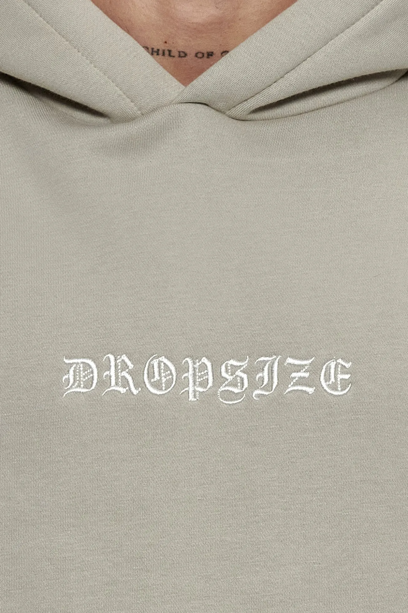HEAVY OVERSIZE SPLIT COLOUR V2 HOODIE STONE