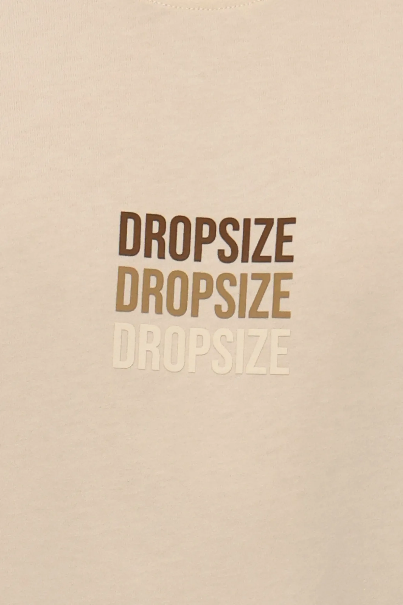 HEAVY OVERSIZE STAPLE LOGO T-SHIRT COCONUT MILK