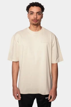 HEAVY OVERSIZE WHITE DOVE 2.0 T-SHIRT COCONUT MILK