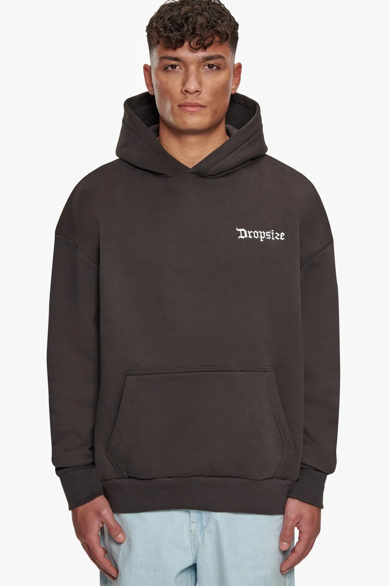 HEAVY OVERSIZED DÜRER HOODIE WASHED BLACK
