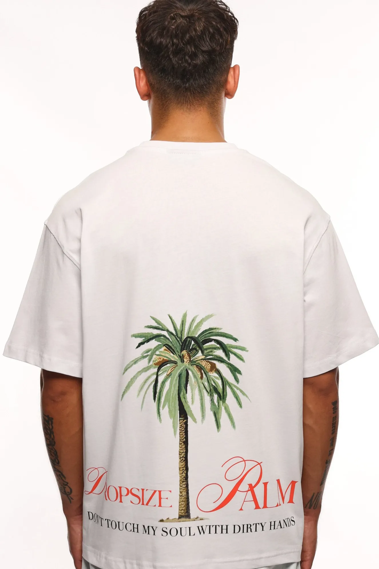 HEAVY PALM T-SHIRT WHITE