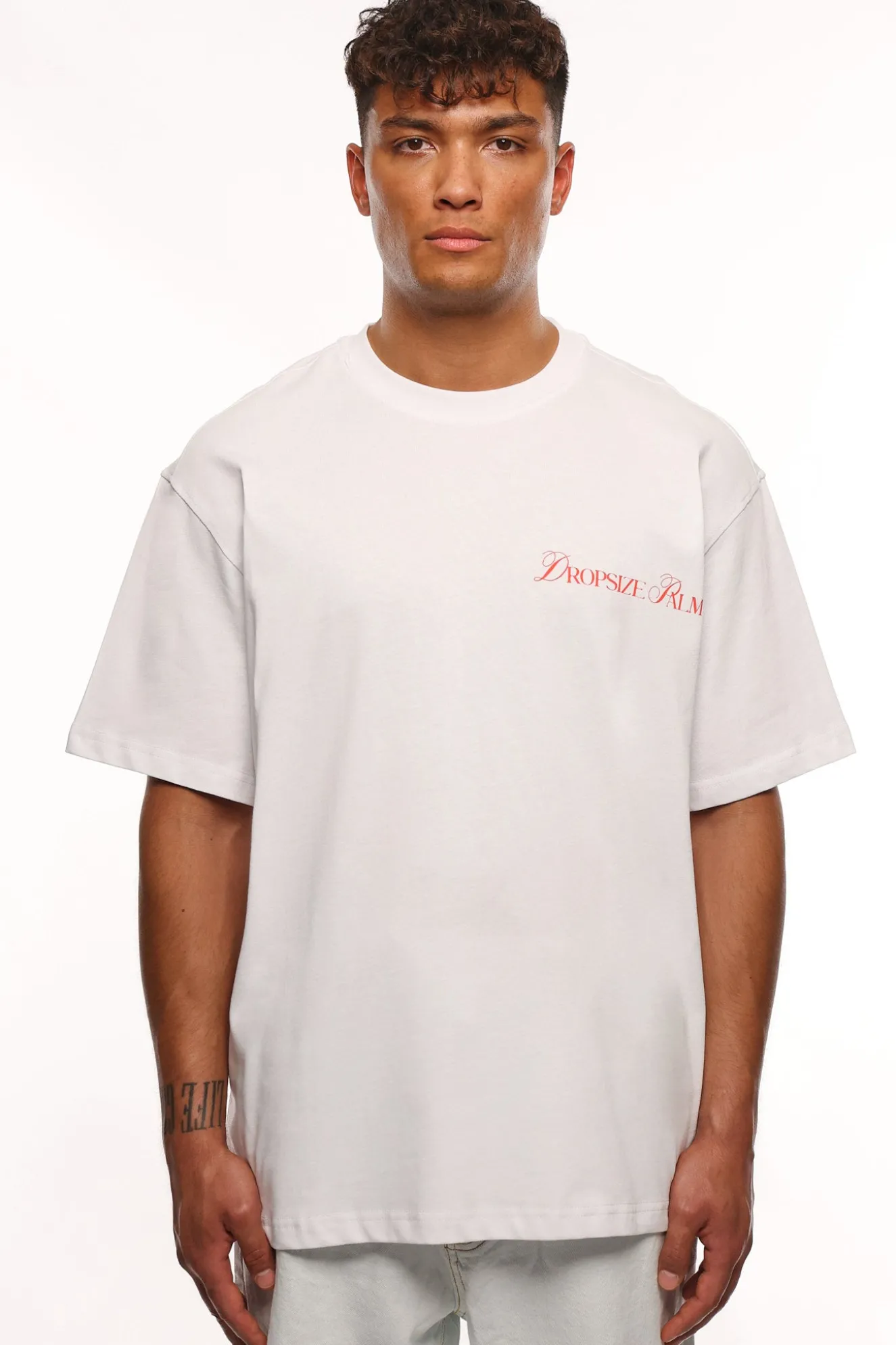 HEAVY PALM T-SHIRT WHITE