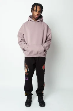 HEAVY SWEAT TRUST NO ONE PANTS BLACK